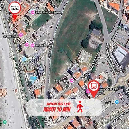 Апартаменты Fronte Mare - Box Auto - Elvissa View *